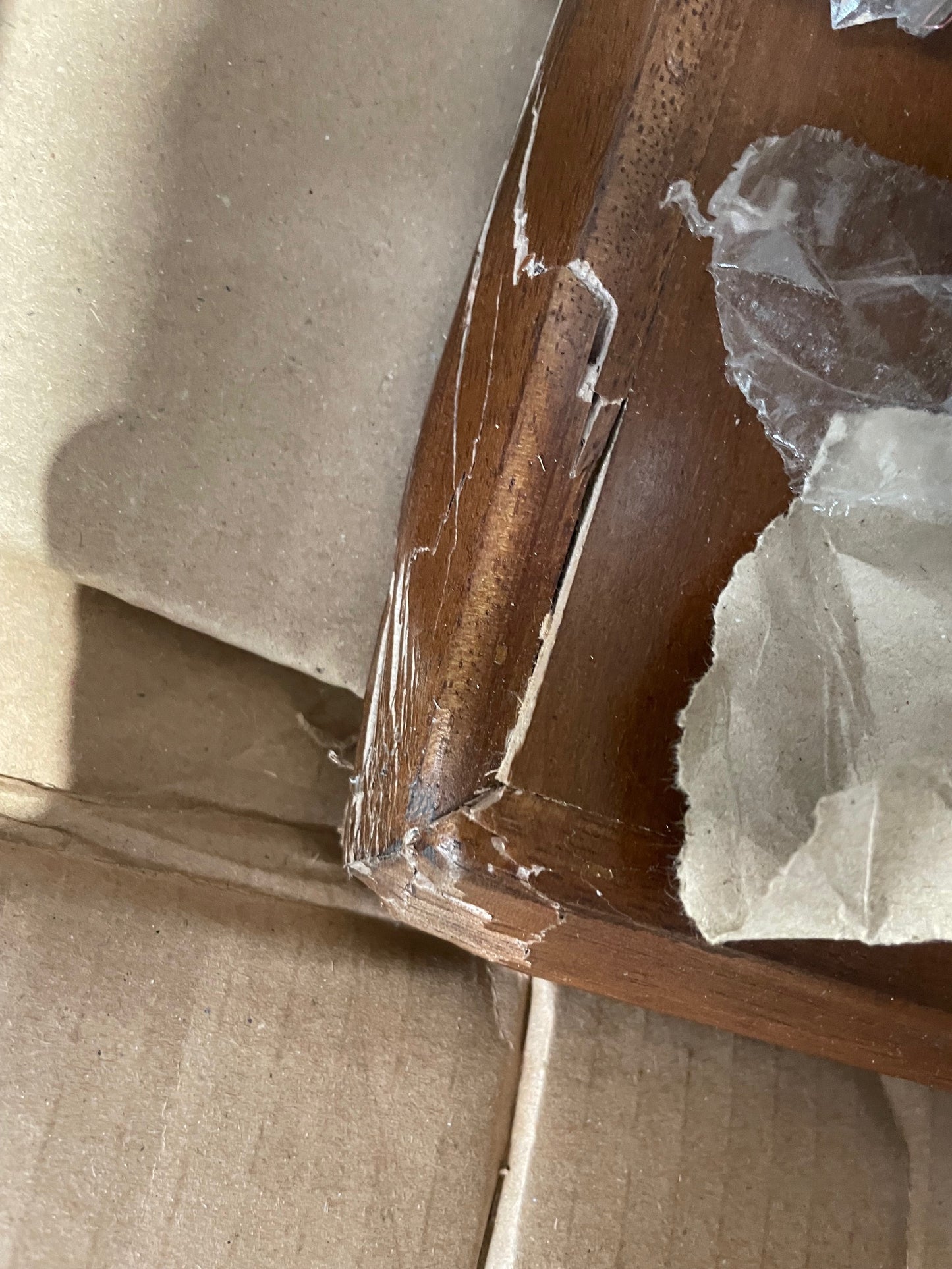 FIS-APM-00410 Grade-BER Fishe & Lilly Mid Century Modern Parquet Coffee Table RRP £350