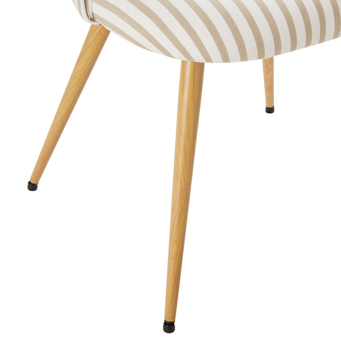 DUS-GOL-05168 Grade-B Dusk Iris Set of 2 Dining Chairs - Natural Stripe RRP £129