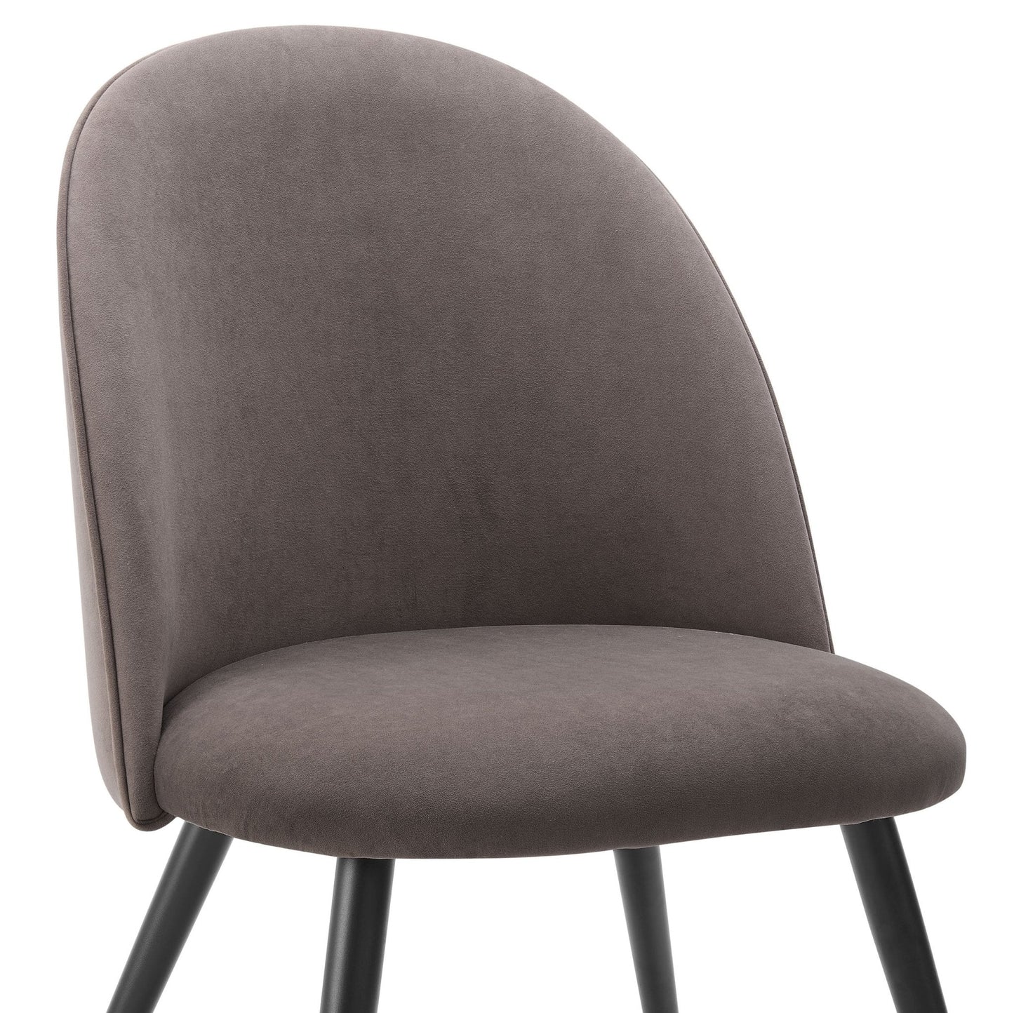 DUS-GOL-05030 Grade-B Dusk Iris Set of 2 Dining Chairs - Taupe RRP £129