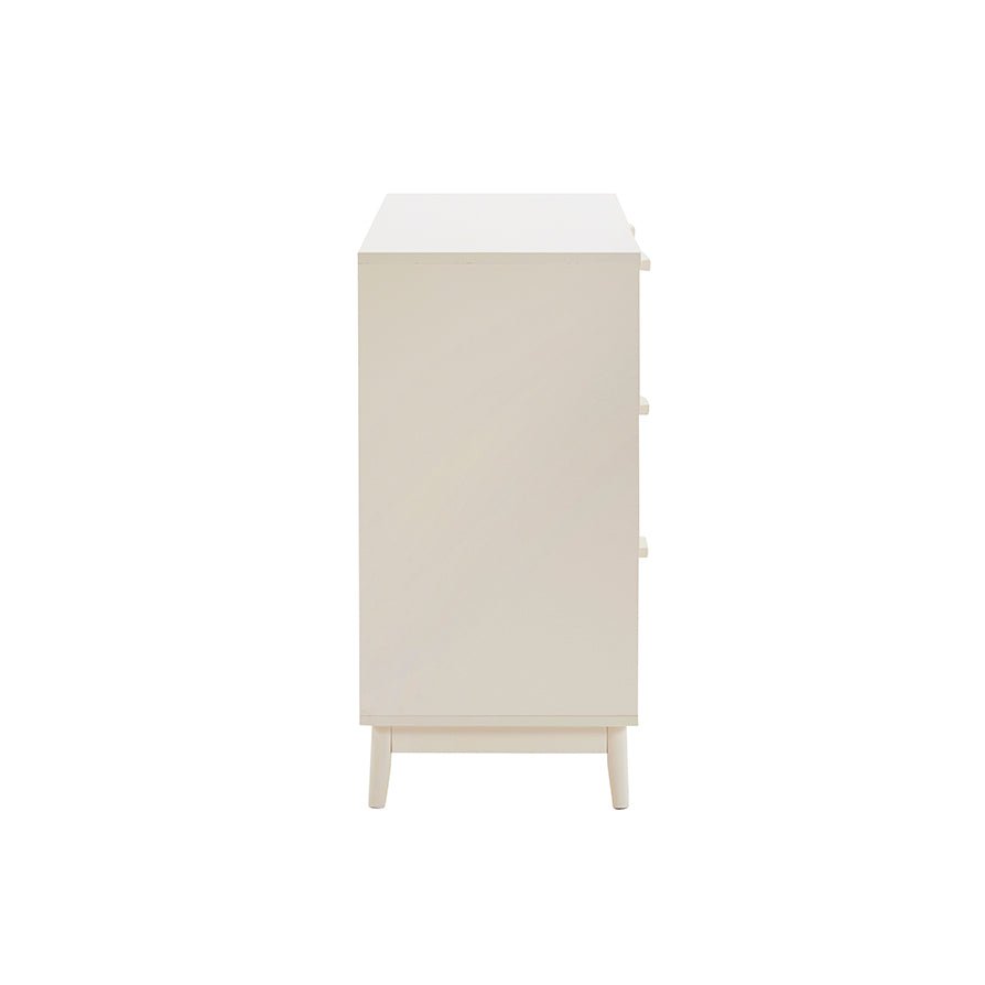 DUS-GOL-07368 Grade-B Dusk Isla 6 Drawer Chest - Cream RRP £202