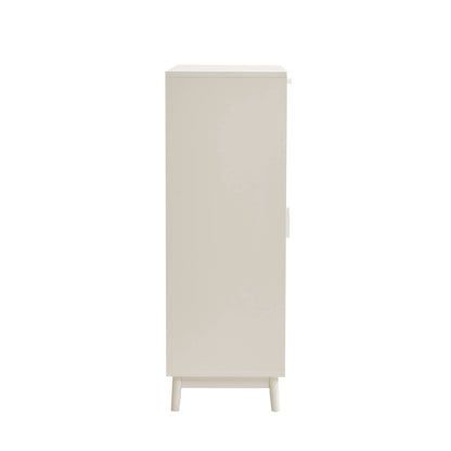 DUS-CC2-03886 Grade-B Dusk Isla Hideaway Desk - Cream RRP £168.00