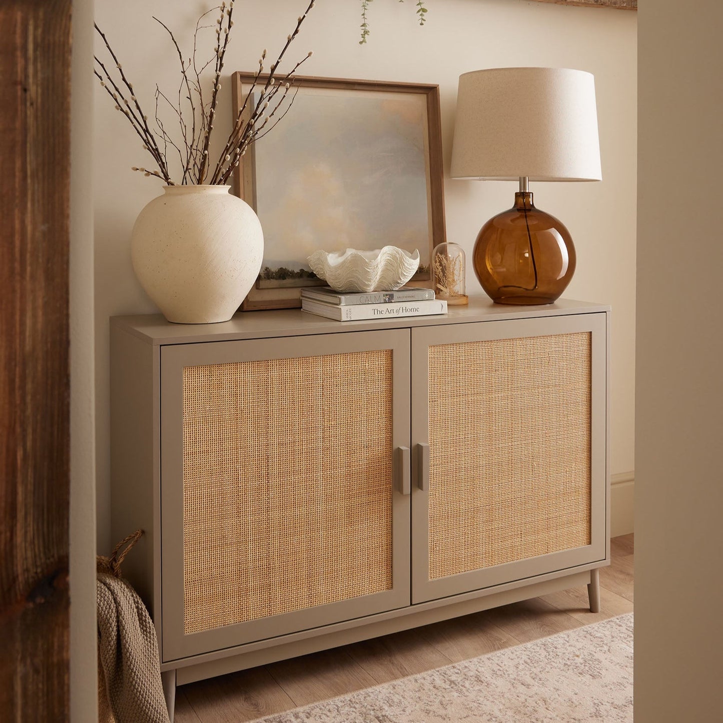 DUS-CC2-03254 Grade-B Dusk Isla Sideboard - Taupe RRP £142.00