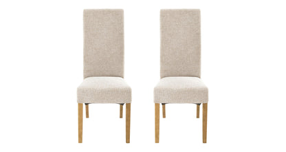 Lot of 2 x DFS Maud Dining Chairs grade-C1 Good with faults RRP £358.00