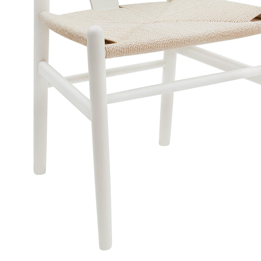DUS-CC2-02865 Grade-B Dusk Jade Set Of 2 Dining Chairs - Light Beige/Natural RRP £219.00