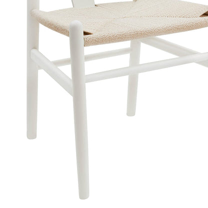 DUS-CC2-02865 Grade-B Dusk Jade Set Of 2 Dining Chairs - Light Beige/Natural RRP £219.00