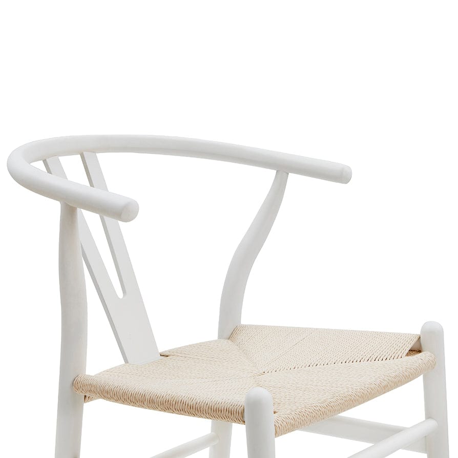 DUS-CC2-02865 Grade-B Dusk Jade Set Of 2 Dining Chairs - Light Beige/Natural RRP £219.00