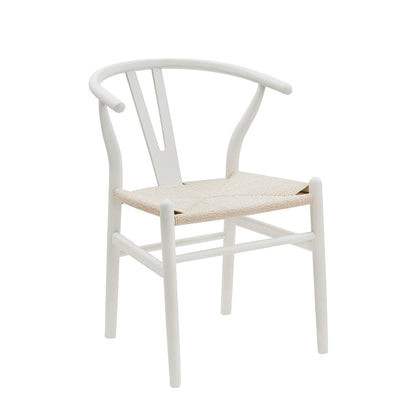 DUS-CC2-02865 Grade-B Dusk Jade Set Of 2 Dining Chairs - Light Beige/Natural RRP £219.00