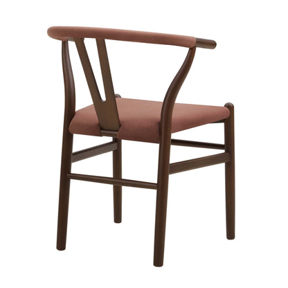 DUS-CC2-00539 Grade-B Dusk Jade Set of 2 Dining Chairs - Mauve RRP £197.00