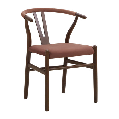 DUS-GOL-06560 Grade-B Dusk Jade Set of 2 Dining Chairs - Mauve RRP £197