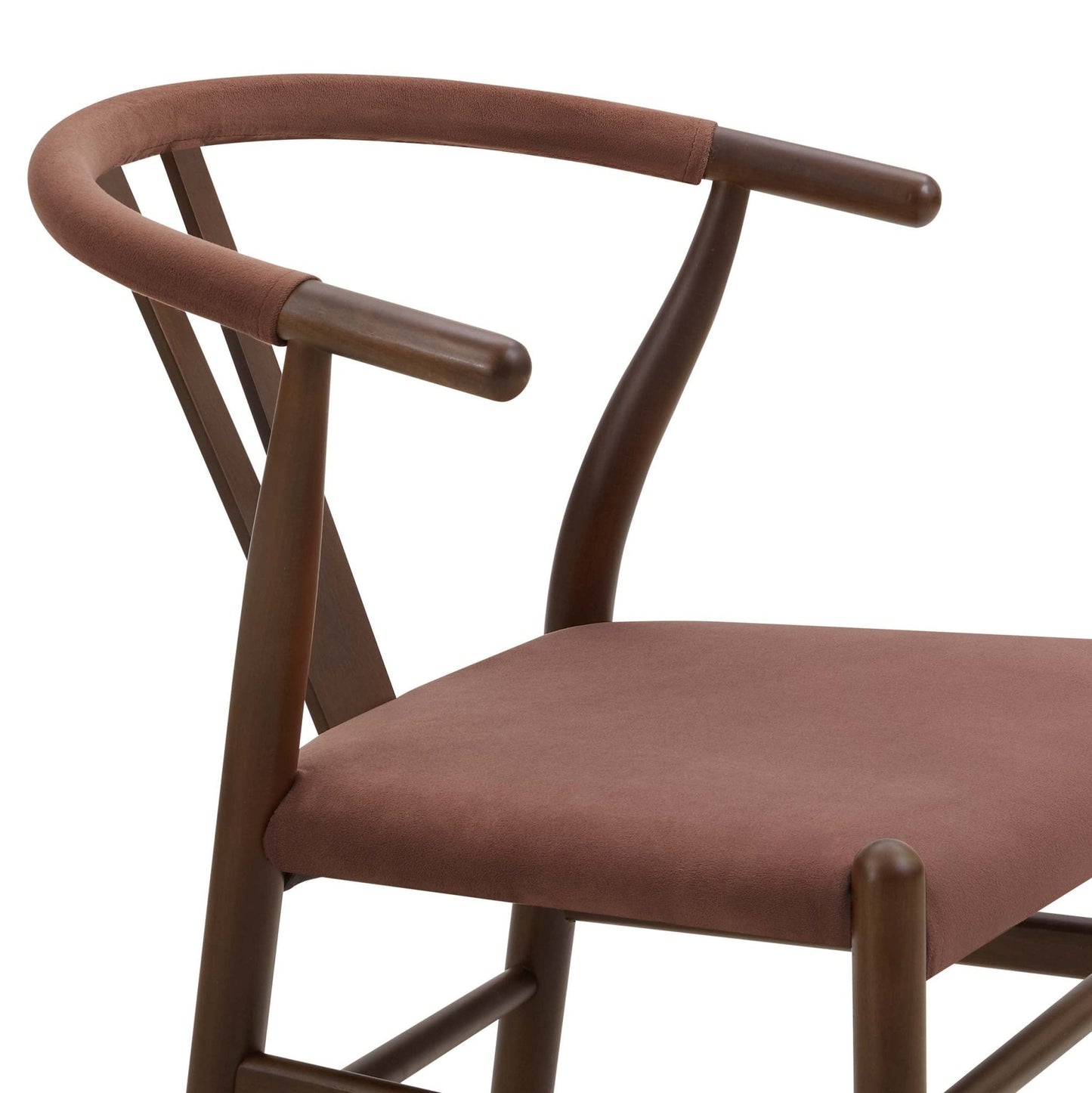 DUS-GOL-06560 Grade-B Dusk Jade Set of 2 Dining Chairs - Mauve RRP £197