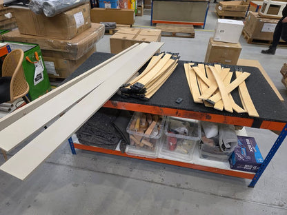 DFS-HO2-06025 Grade-BER DFS Kettlewell King Bedframe Grey RRP £699