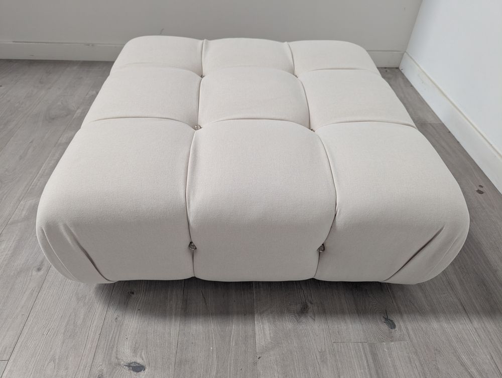 CCG-TRA-00034 Grade-C0 Large Ottoman - Cream RRP £300.00