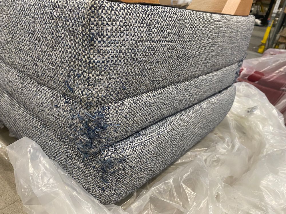 Lot of 2 x DFS upholstery items grade-BER Spares or repair RRP £1568.00