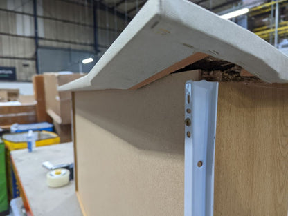 DFS-HO2-05533 Grade-BER DFS Tilly Cora 2+2 Drawer Super King Size Bed in Cream RRP £629