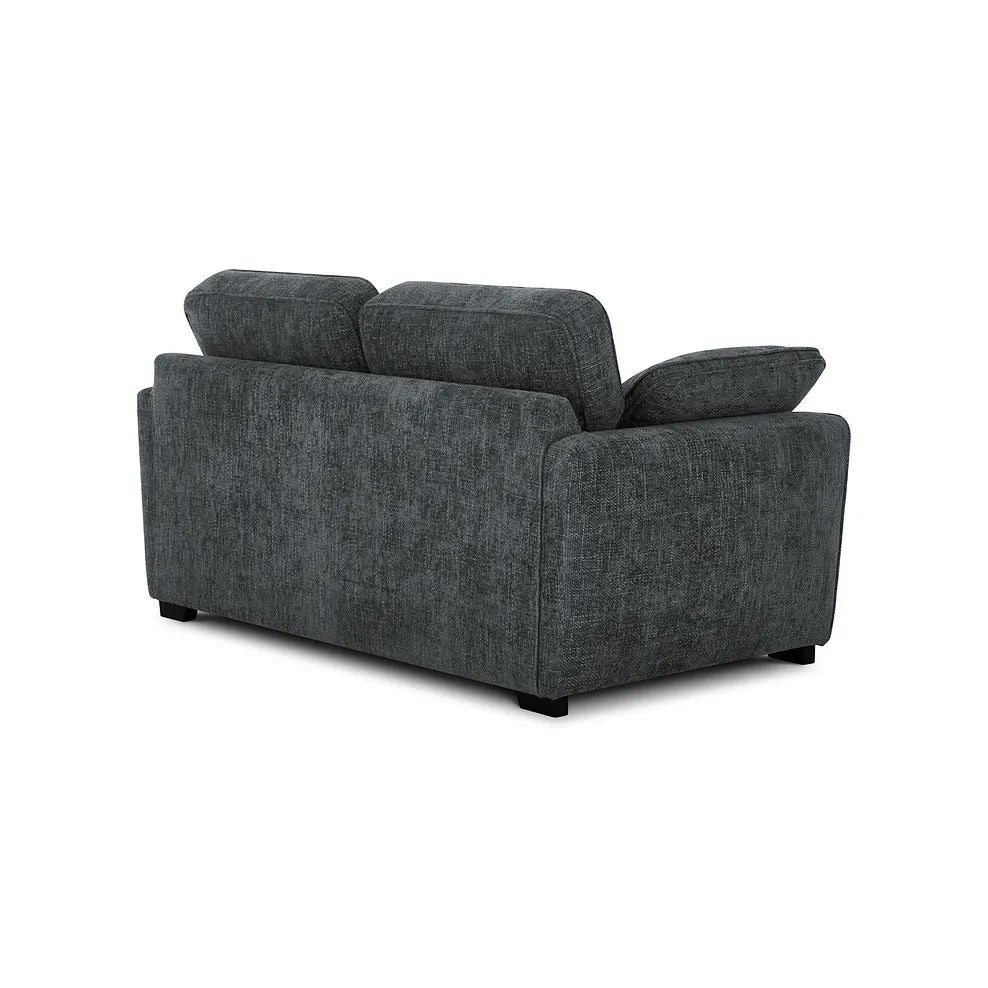 CCG-TRA-00137 Grade-C2 Oak Furnitureland Melbourne 2 Seater Sofa in Enzo Slate Fabric RRP £1079.99