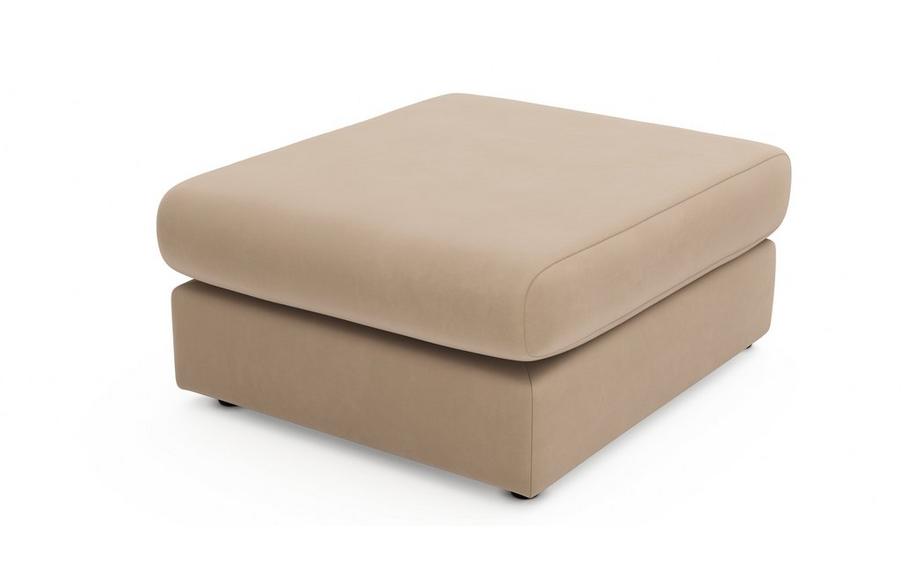 DFS-UPH-05728 Grade-C1 DFS Lovise Push Up Footstool in Mink RRP £299