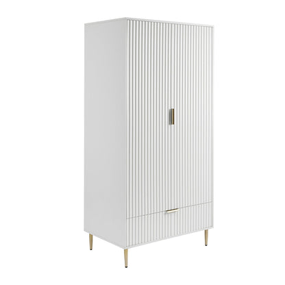 DUS-APM-63791 Grade-B Dusk Iris Set Of 2 Barstools - Rust/Natural RRP £199