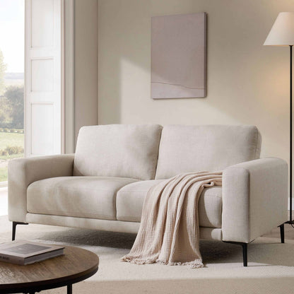 DUS-GOL-09061 Grade-BER Dusk Malibu 2 Seater Sofa - Beige RRP £349