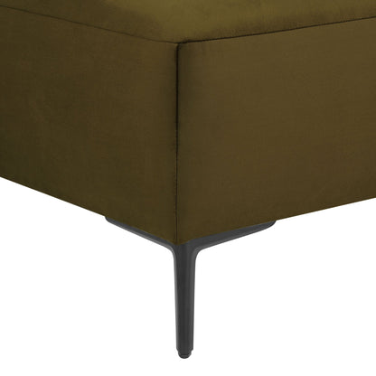 DUS-CC2-04659 Grade-B Dusk Malibu Pouffe - Rich Green RRP £179.00