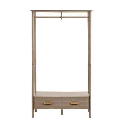 DUS-CC2-05015 Grade-BER Dusk Marnie Clothes Rail - Taupe RRP £99.00