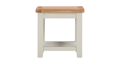 DFS-HO2-05064 Grade-B DFS Maud Lamp Table White Painted Oak RRP £169