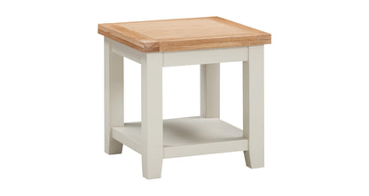DFS-HO2-05064 Grade-B DFS Maud Lamp Table White Painted Oak RRP £169