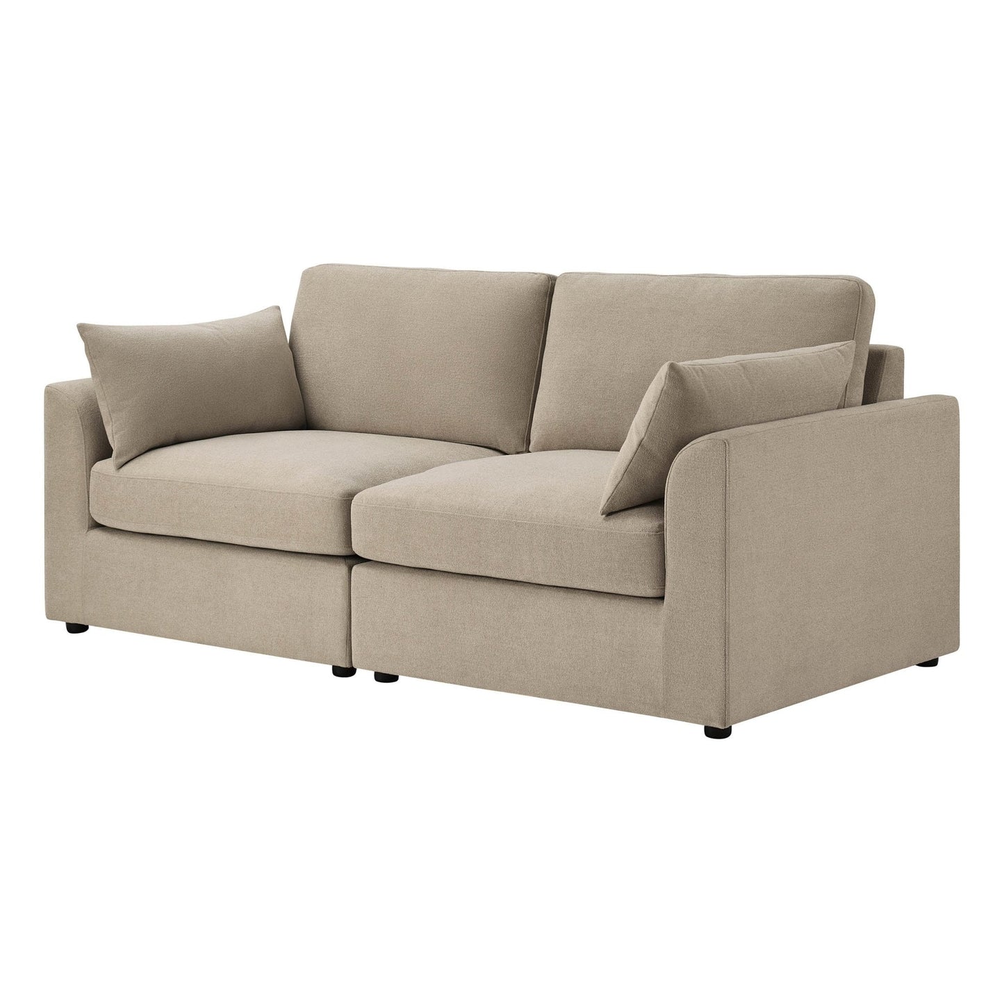 DUS-CC2-04127 Grade-B Dusk Miami LHA unit in Chenille Oatmeal RRP £150.00