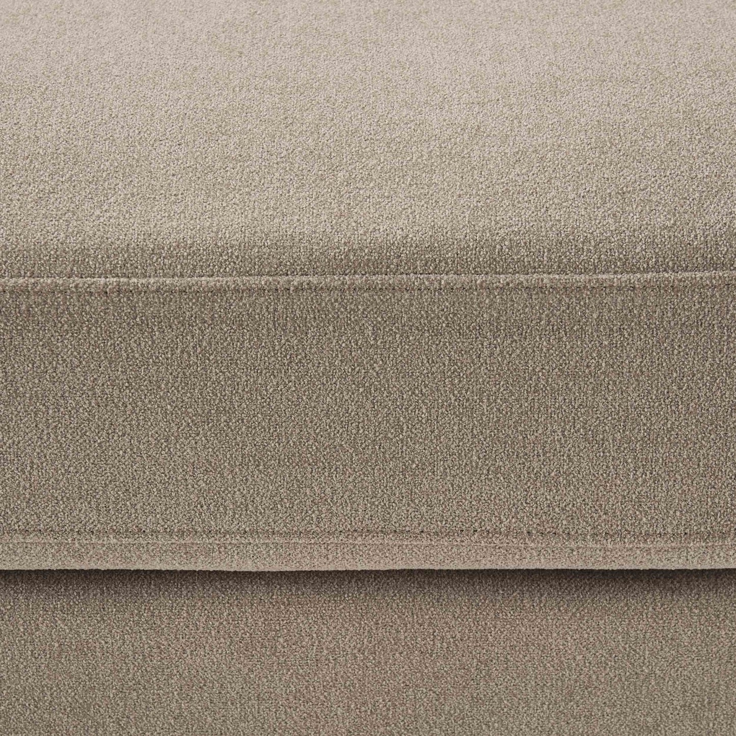DUS-CC2-03921 Grade-B Dusk Miami Pouffe - Chenille Oatmeal RRP £199.00