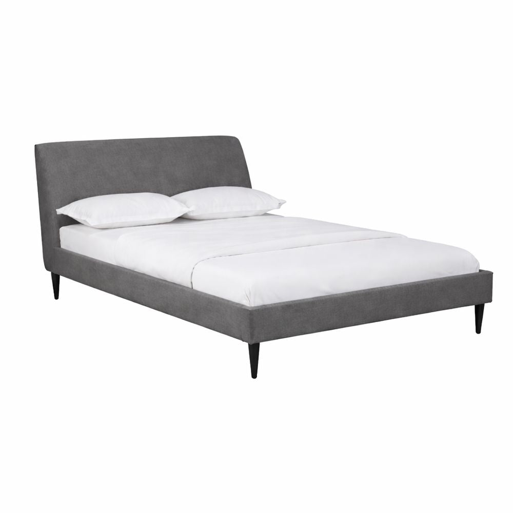 DFS-NEW-06247 Grade-A DFS Comida Super King Bedframe Velvet Grey RRP £279