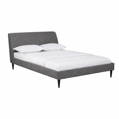 DFS-NEW-06247 Grade-A DFS Comida Super King Bedframe Velvet Grey RRP £279