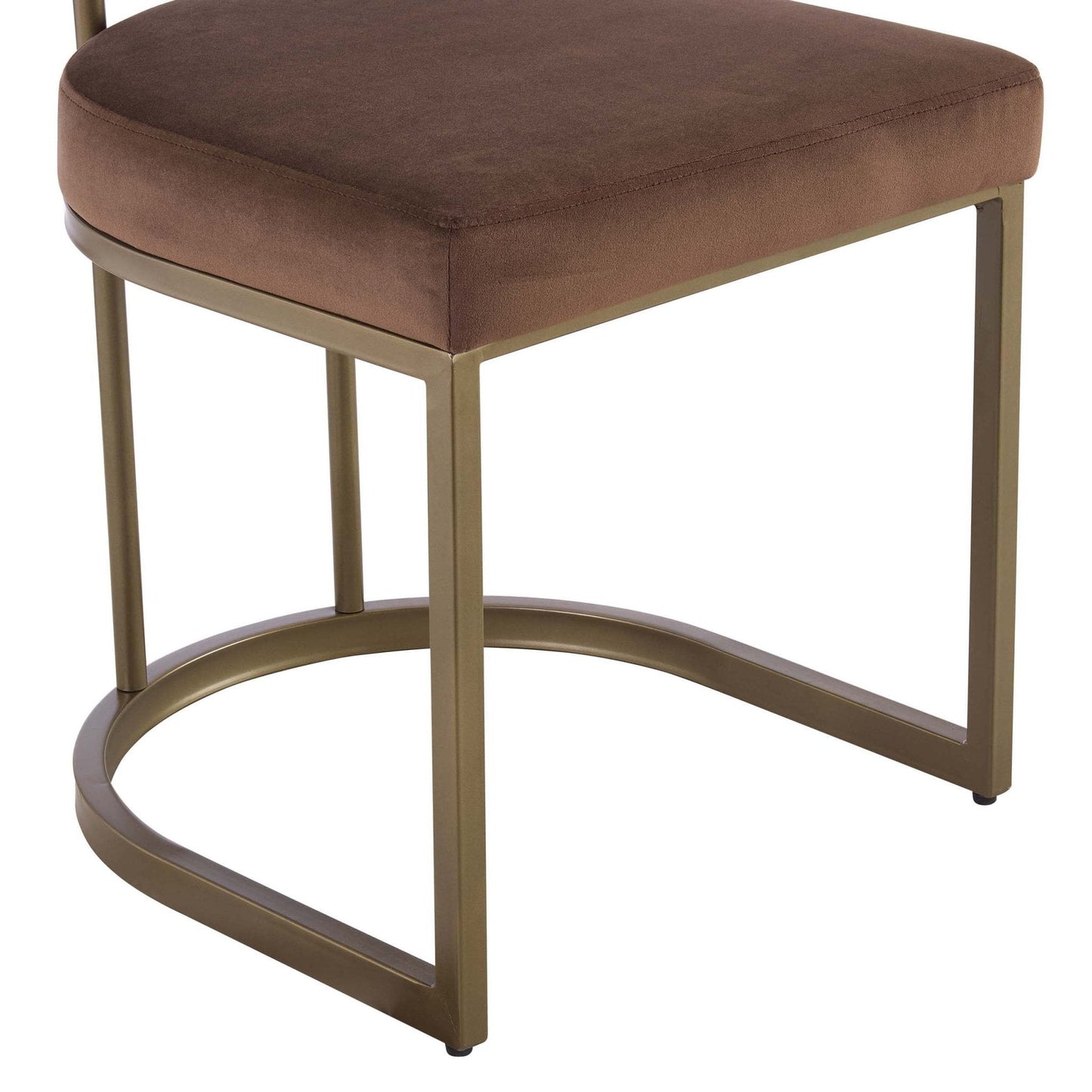 CCG-STO-00472 Grade-B Dusk Mollie Set of 2 Dining Chairs - Cappuccino RRP £134.00