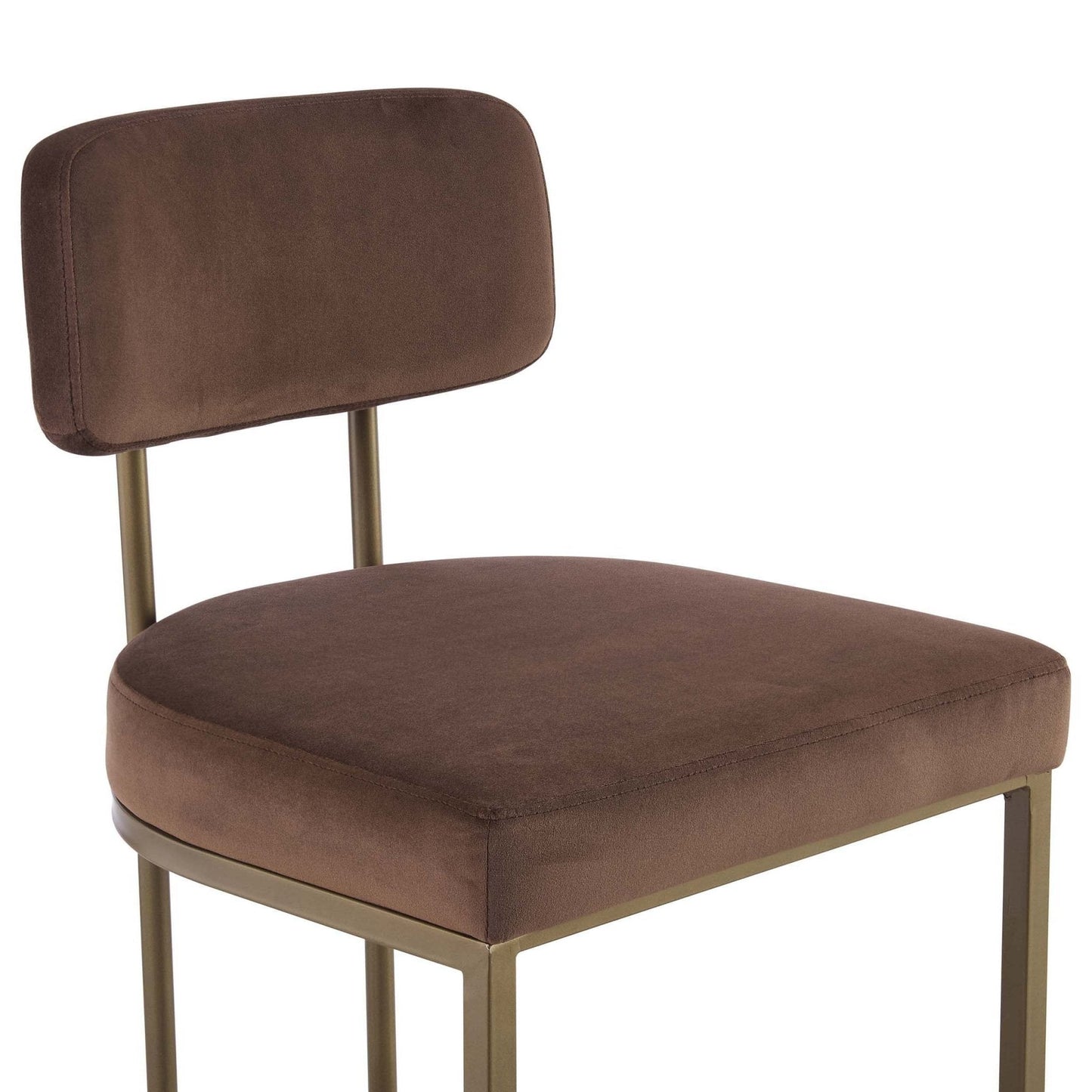CCG-STO-00472 Grade-B Dusk Mollie Set of 2 Dining Chairs - Cappuccino RRP £134.00