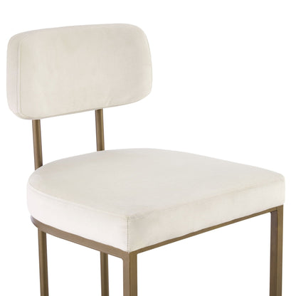 DUS-GOL-03211 Grade-B Dusk Mollie Set of 2 Dining Chairs - Ecru RRP £149