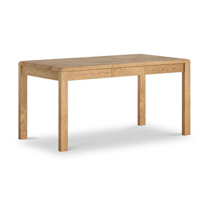 ROS-OUT-00610 Grade-B Roseland Furniture Penryn Oak 115-150cm Extending Dining Table RRP £409.95