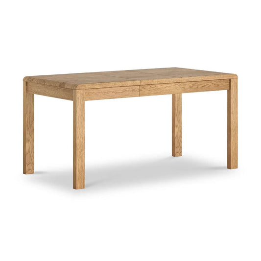 ROS-OUT-00610 Grade-B Roseland Furniture Penryn Oak 115-150cm Extending Dining Table RRP £409.95