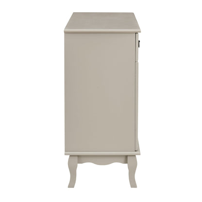 DUS-GOL-03589 Grade-B Dusk Amelie Small Sideboard - Taupe RRP £239