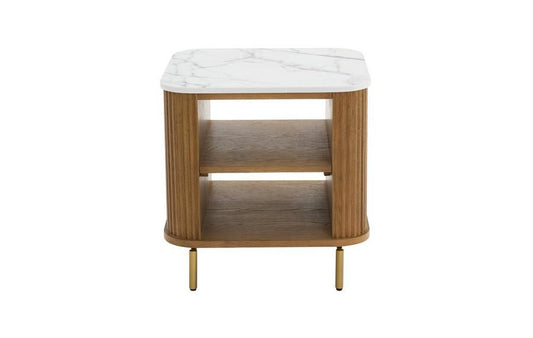 Lot of 2 x DFS Furniture Items in Good Condition - Side Table and Bar Stool (ref DFS-HO2-A-13185) Total RRP £348