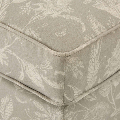 DUS-CC2-04092 Grade-B Dusk Nora Pouffe - Floral RRP £149.00
