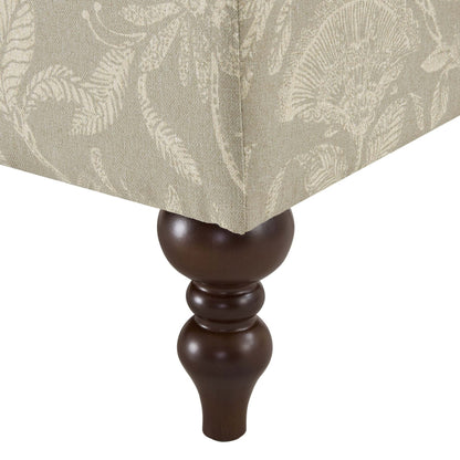 DUS-CC2-04092 Grade-B Dusk Nora Pouffe - Floral RRP £149.00