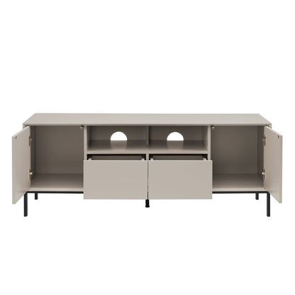DUS-GOL-03441 Grade-B Dusk Nova 140cm TV Unit - Taupe RRP £169