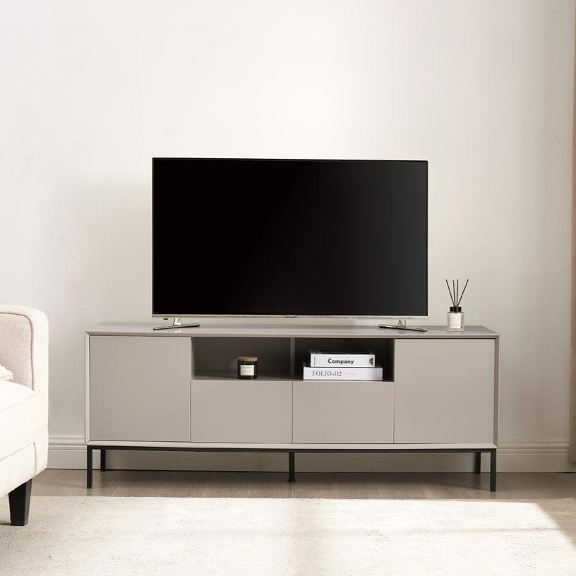 DUS-GOL-03441 Grade-B Dusk Nova 140cm TV Unit - Taupe RRP £169