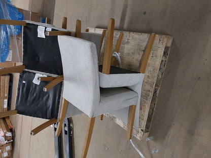 Lot of 3 x M&S Marks and Spencers Pairs of Milton Dining Chairs Marked and Dirty (ref MAS-APM-A-9742) Total RRP £687