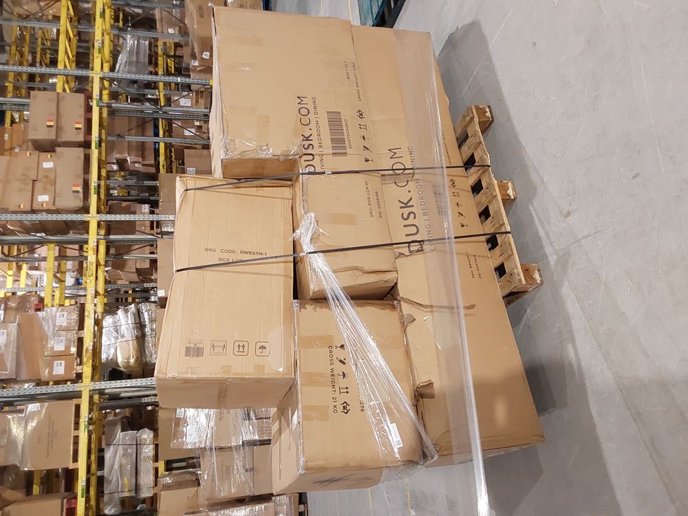 Lot of 4 x Dusk Furniture inc Upholstery for Spares or Repair (ref DUS-GOL-A-13664) Total RRP £2531