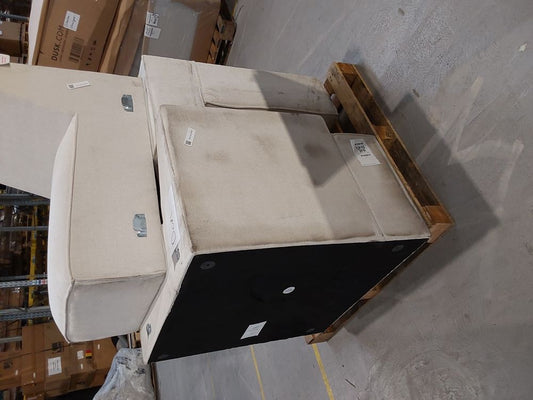 DUS-GOL-09797 Grade-DOA Dusk Brooklyn 3 Seater Sofa - Ivory RRP £799