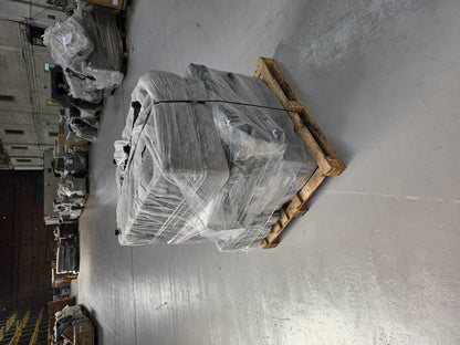 SOF-APM-00860 Grade-BER-DOA Sofology Plaza Armless Chair Relaxed Chenille Pine for Power Recline and Headrest RRP £899