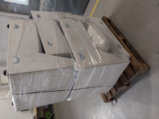 DUS-GOL-09747 Grade-DOA Dusk Modular Sofa Middle Piece - Ivory RRP £150