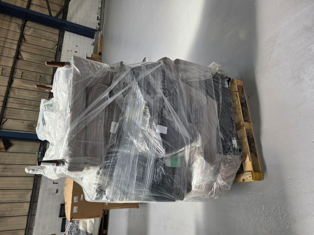 SOF-APM-00855 Grade-BER-DOA Sofology Parker Armless Chair Heritage Velvet Steel for Power Recline RRP £499