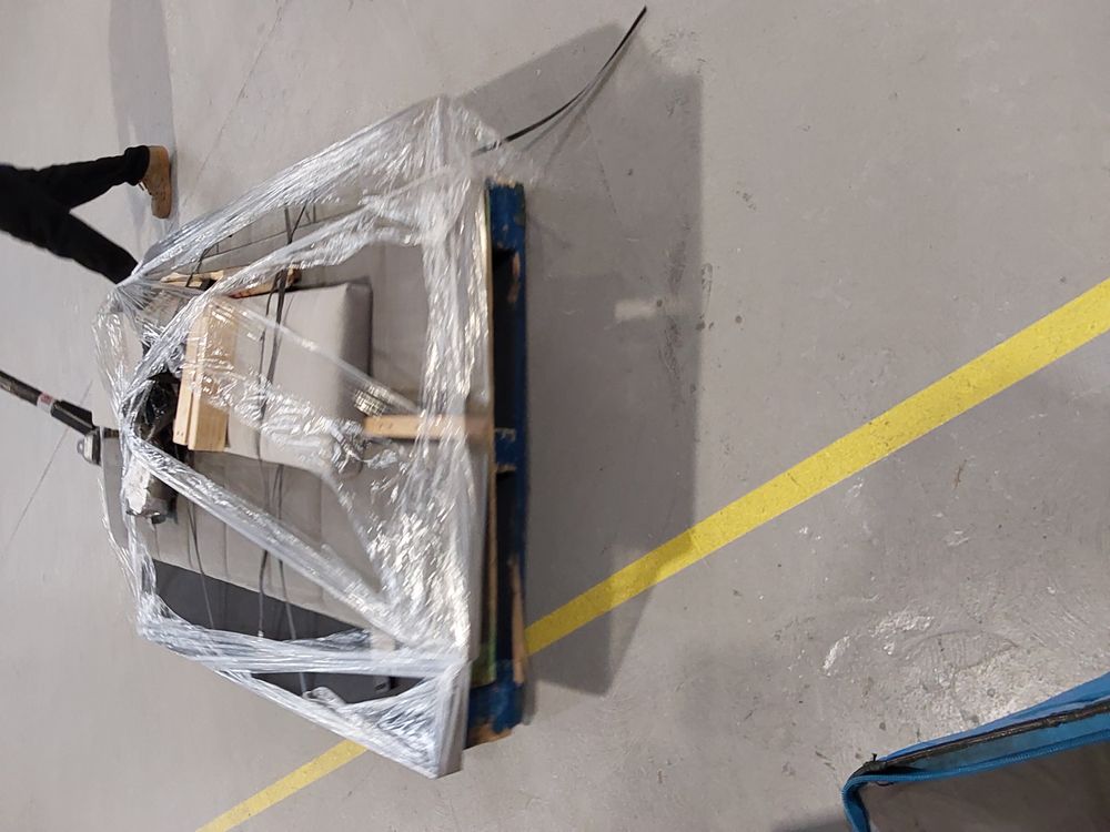 DFS-HO2-06072 Grade-DOA DFS Lex Double Non Storage Bed in Grey RRP £400