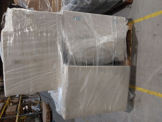 DUS-GOL-00461 Grade-BER-DOA Dusk Brooklyn Small Right Hand L-Shape Sofa - Ivory RRP £999