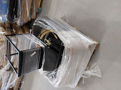 Lot of 6 x Dusk mixed furniture items chairs and tables inc Lola grade-DOA Spares or repair RRP £1116.00